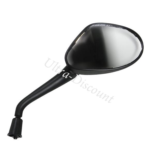 Right Mirror for Baotian Scooter BT49QT-12 - Black - Type 2, Baotian Parts - BT49QT-12 Right Mirror for Baotian Scooter BT49QT-12 - Black - Type 2, Baotian Parts - BT49QT-12