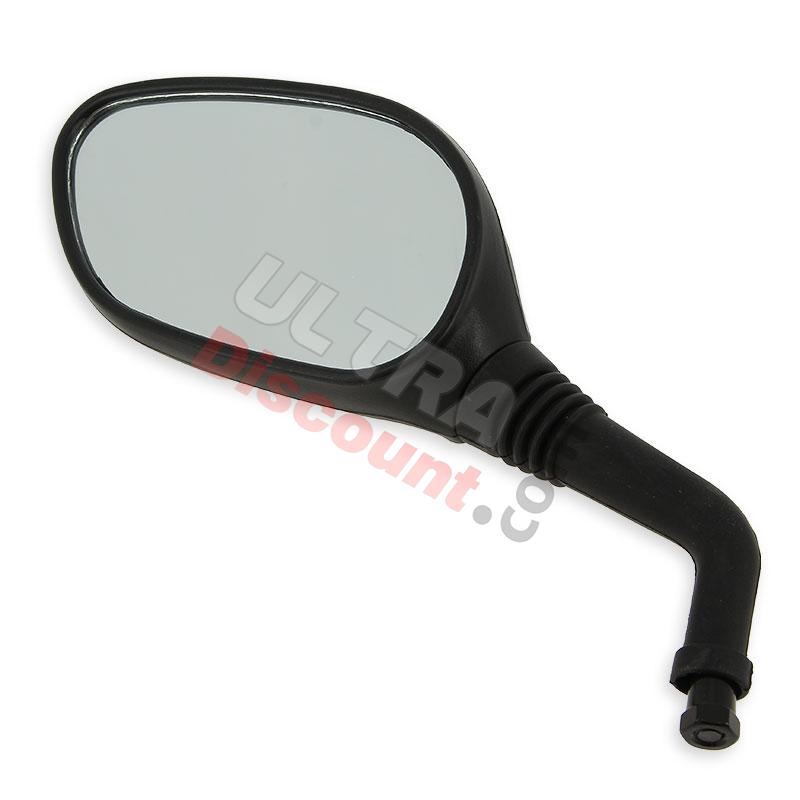 Left Mirror for Baotian Scooter BT49QT-9 - Black, Baotian Parts - BT49QT-9