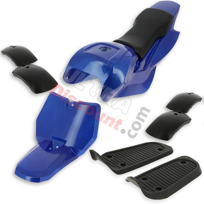 Fairing for ATV Pocket Quad type 3 Blue, Pocket Quad Spare Parts