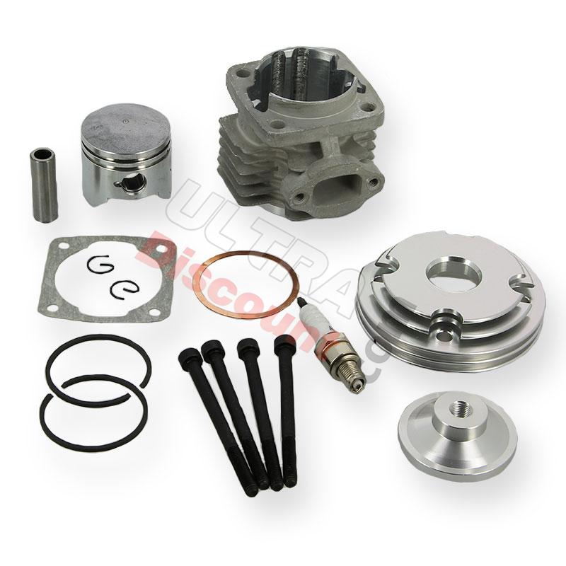 Head Kit 53cc for Pocket Bike - 3 big transfer ports - 12mm axle, Pocket Quad Spare Parts