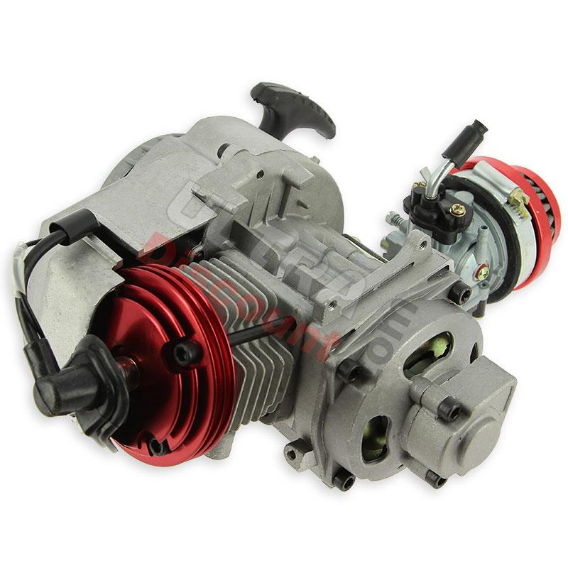 UD Racing Kit 53cm for Pocket ATV (type 2) - Red, Pocket Quad Spare Parts