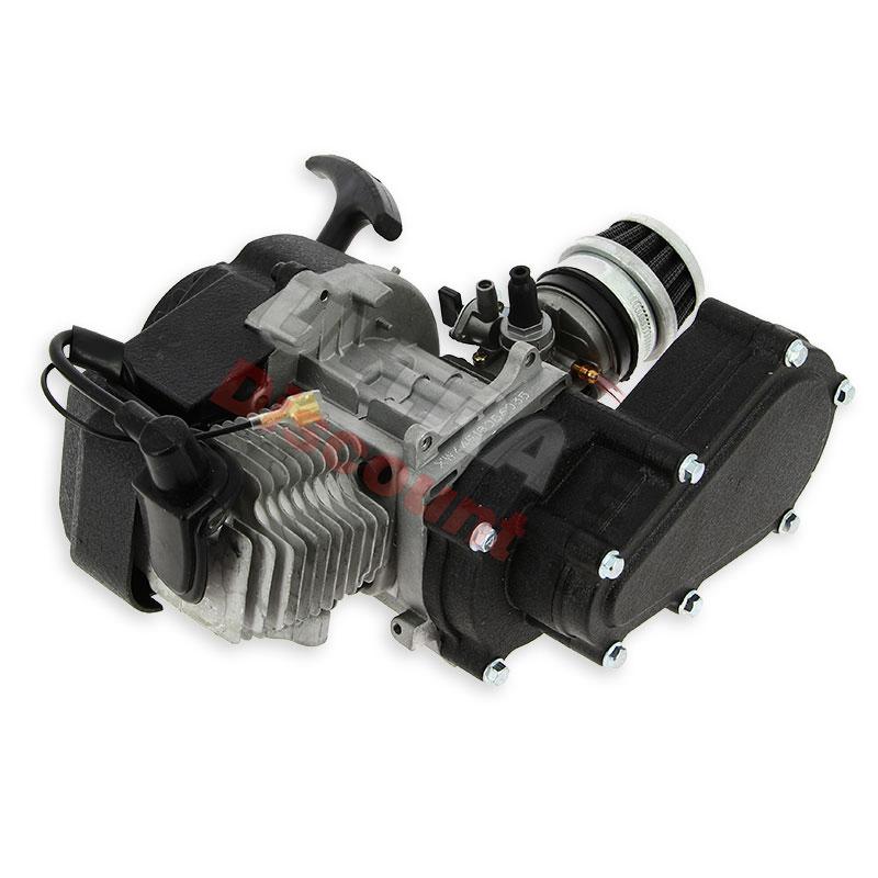 Engine 49cc for ATV Pocket Quad (type 6) - Black Edition, Pocket Quad Spare Parts