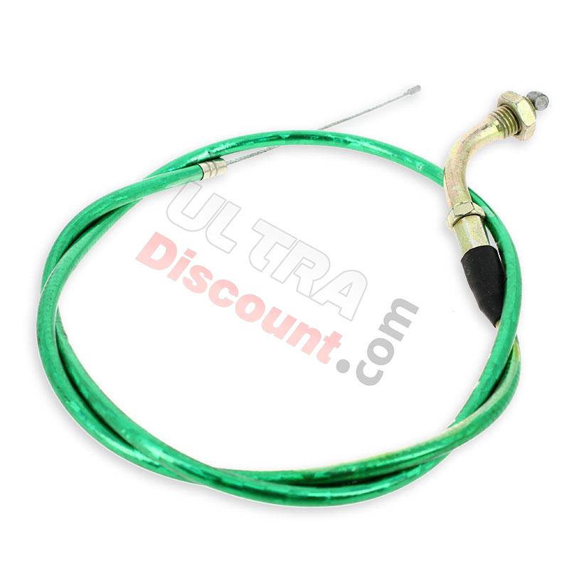 Throttle Cable (type A) - Green, Pocket Quad Spare Parts
