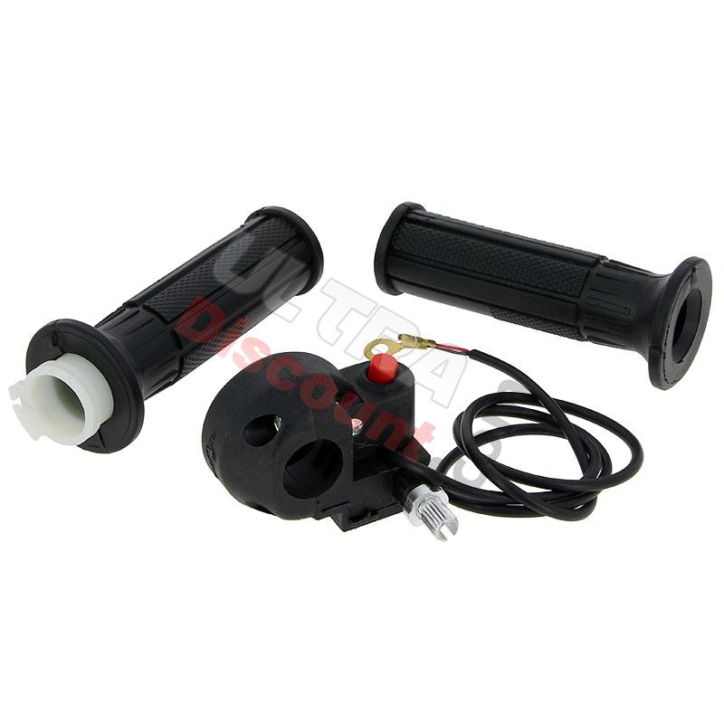 Throttle Grip w- Kill Switch for ATV Pocket Quad, Pocket Quad Spare Parts