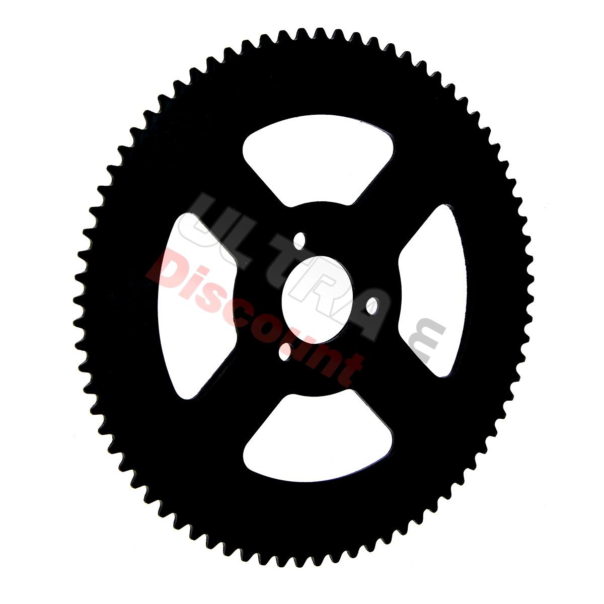 78 Tooth Reinforced Rear Sprocket (small pitch), Pocket Quad Spare Parts
