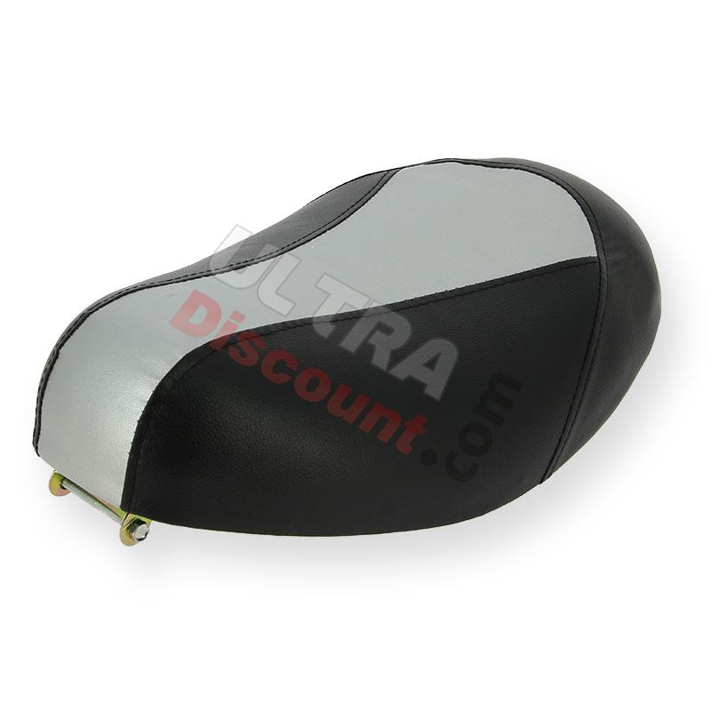 Seat for scooter grey black, Parts for mini scooter