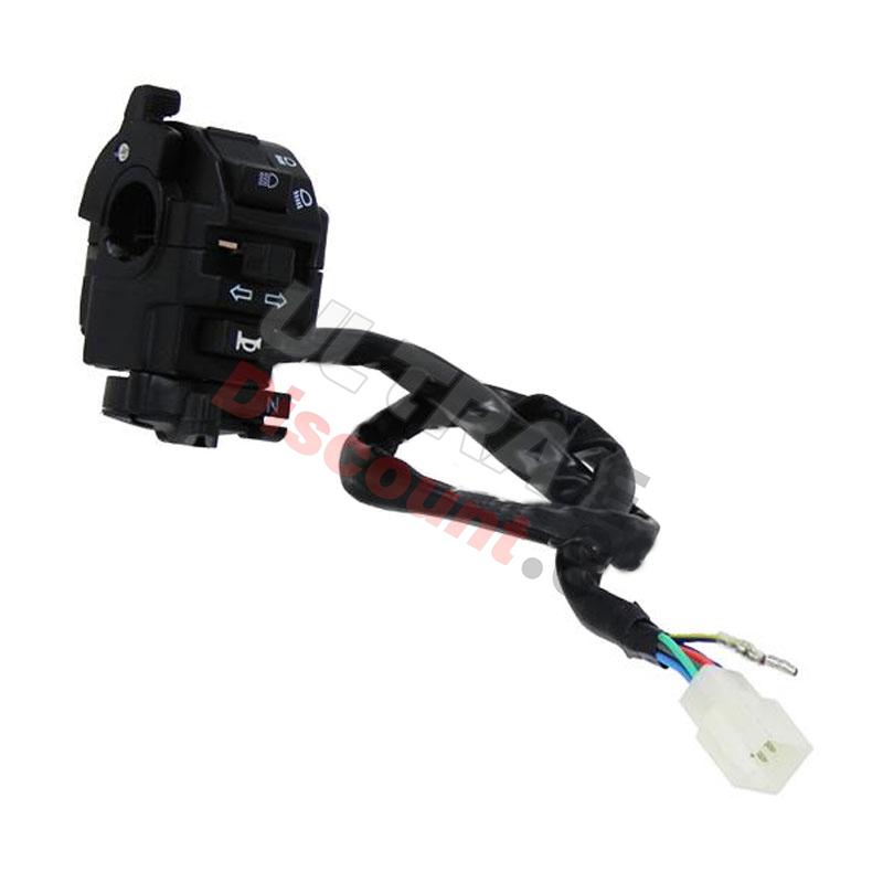 Left Switch Assembly for ATV Shineray Quad 300cc STE, Shineray Spare Parts ATV 300cc Left Switch Assembly for ATV Shineray Quad 300cc STE, Shineray Spare Parts ATV 300cc
