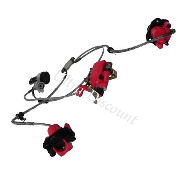 Complete Hydraulic Brake System ATV Shineray 300cc ST-4E (Racing), Shineray Spare Parts ATV 300cc