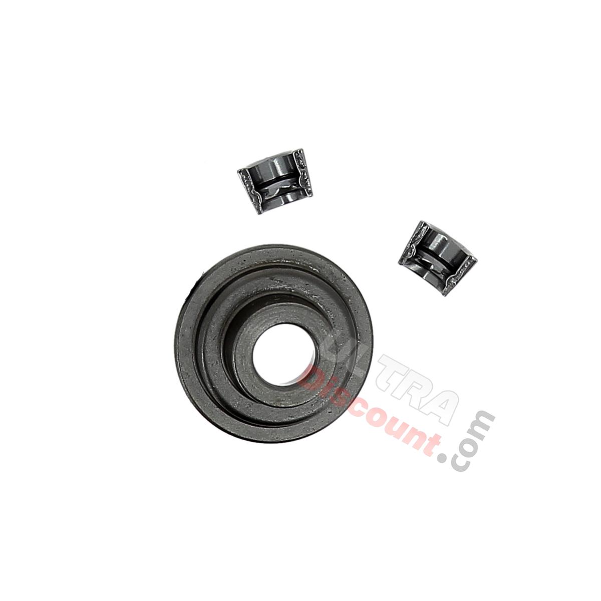 Valve Split Collet + Retainer for ATV 300STE - ST-4E, Shineray Spare Parts ATV 300cc