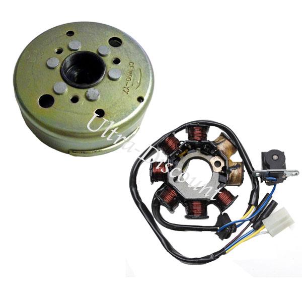 Magneto-Stator for Chinese Scooter 50cc 4 stroke, Chinese scooter parts