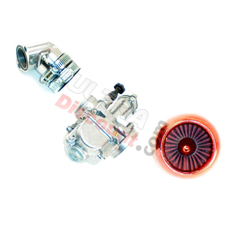 Complete 28mm Carburetor + Racing Air Filter for Scooter, Chinese scooter parts Complete 28mm Carburetor + Racing Air Filter for Scooter, Chinese scooter parts