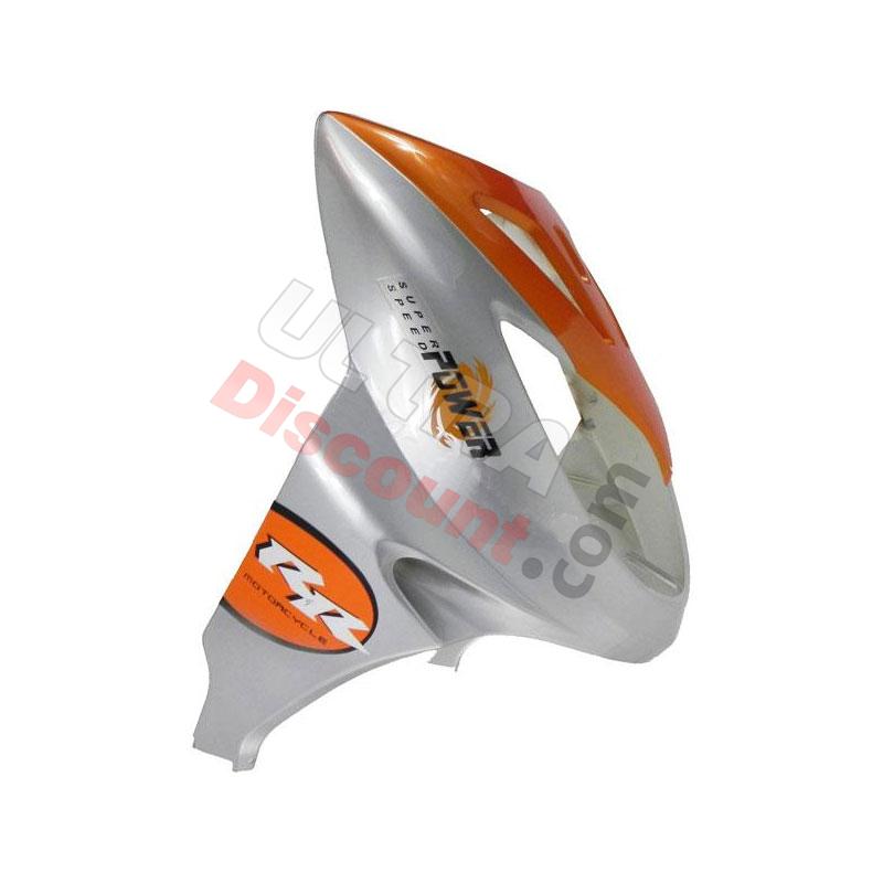 Front Fairing for Scooter (Nose Cone) - Orange, Chinese scooter parts