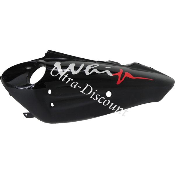 Left Side Fairing for Chinese Scooter (type 2) - Black, Chinese scooter parts