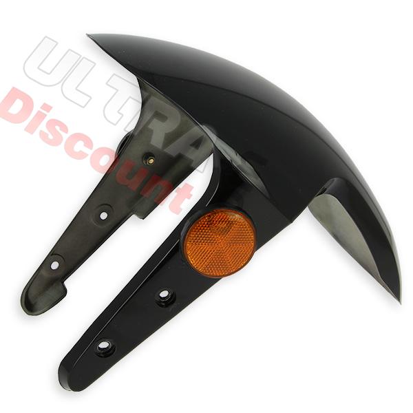 Front Mudguard for Chinese Scooter - Black (type-2), Chinese scooter parts