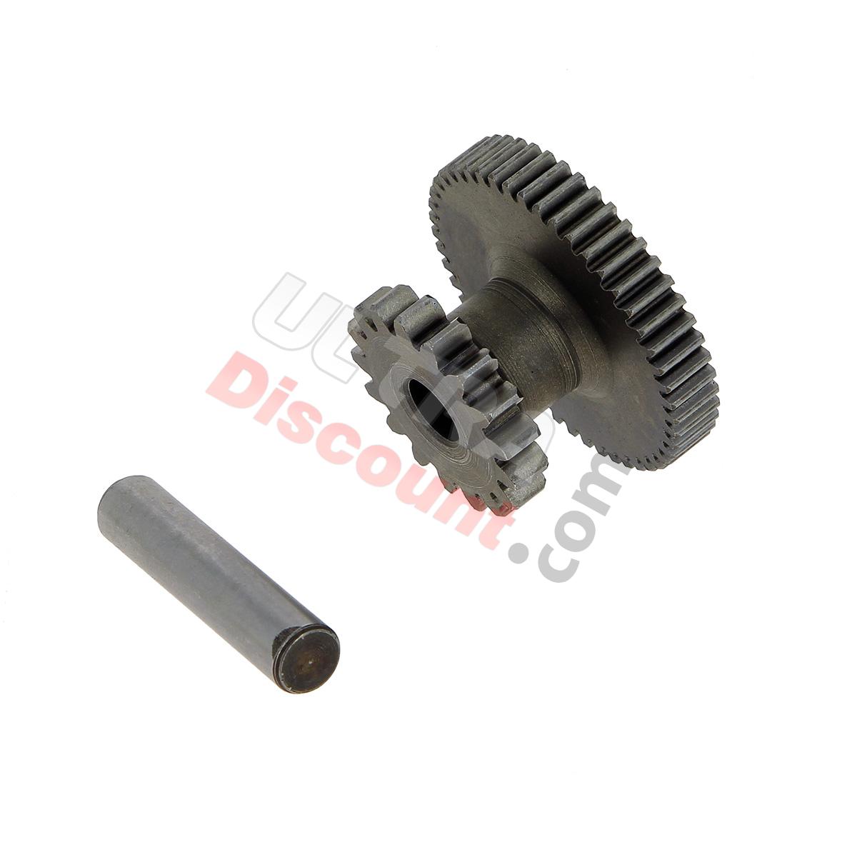 Intermediate starter pinion with shaft for Jonway 125cc scooter (YY125T), Jonway Scooter Parts