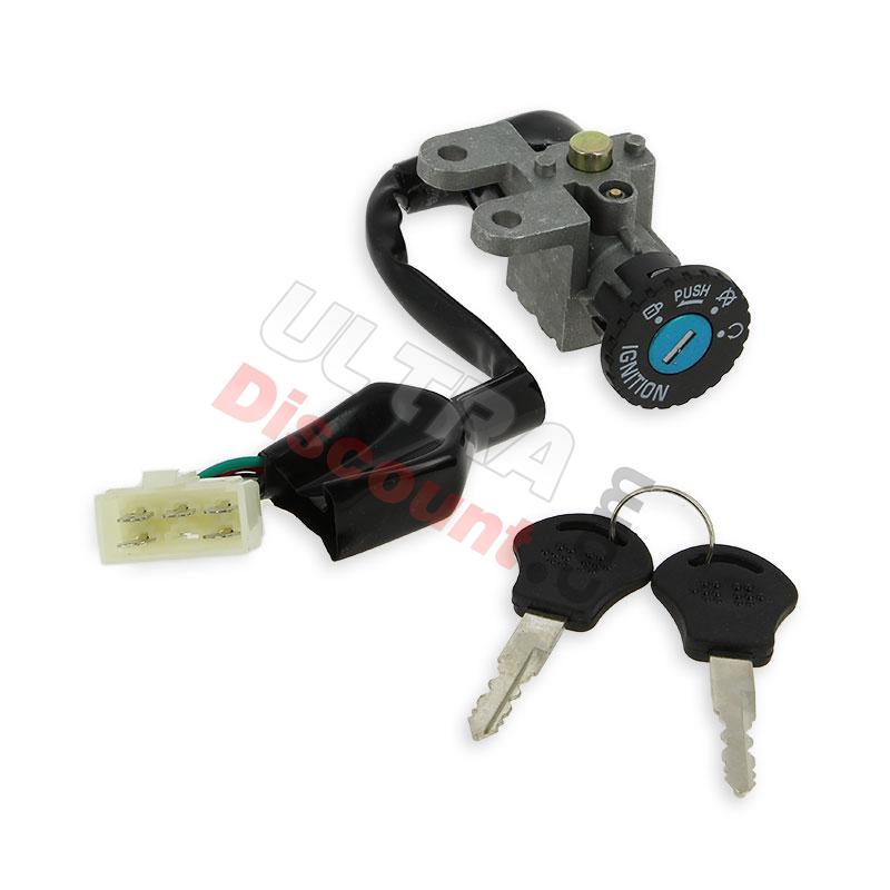 Lock Assy for Chinese Scooter (type 5), Chinese scooter parts