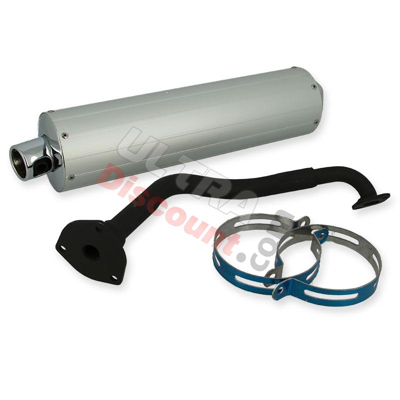 Exhaust System/Muffler for Jonway YY250T GY6 250cc Scooter by VMC CHINESE PARTS 