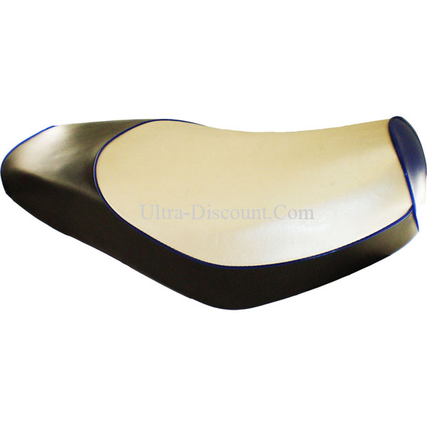 Seat for Jonway Scooter YY50QT-28A - Black-Blue, Jonway Scooter Parts