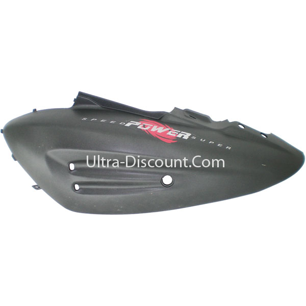 Left Side Fairing for Jonway Scooter YY50QT-28A (type 1) - Black, Jonway Scooter Parts