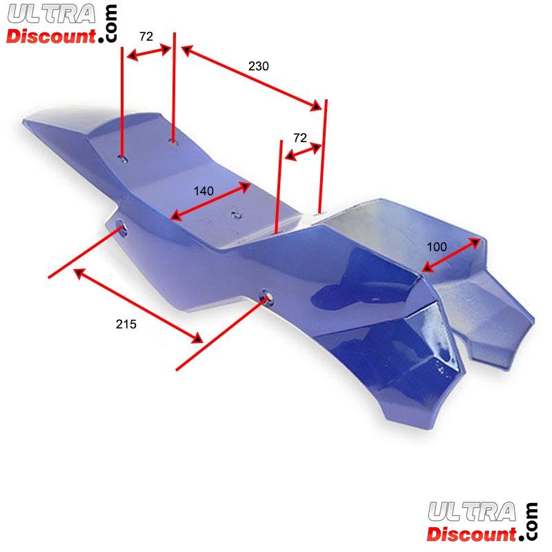 Fairing for ATV Pocket Quad type 2 Blue, Pocket Quad Spare Parts