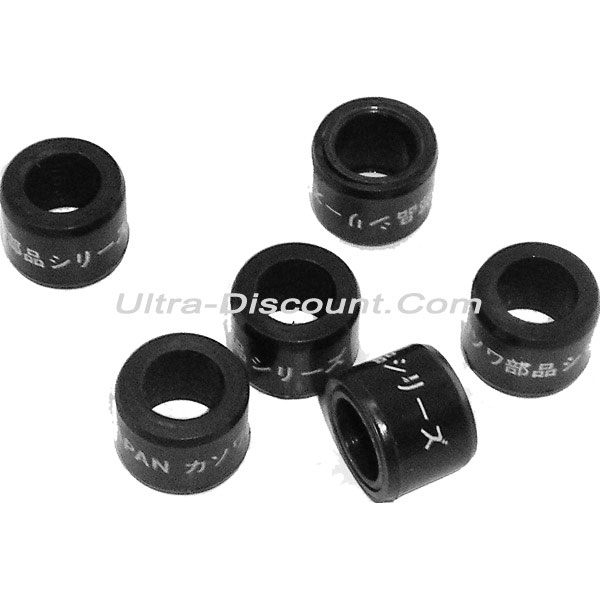 Set of 6 Roller Weights for Baotian Scooter 50cc 4-stroke - 9g, Baotian Parts - BT49QT-12