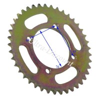 37 Tooth Reinforced Rear Sprocket for Dirt Bike (model 3 - 420)