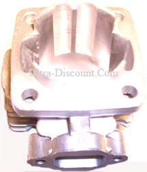 Head Kit 53cc - 4 transfer ports - 12mm axle (type B) - Blue