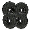 Set 4 wheels 16x8-7 complete for mini quad Bigfoot, Parts ATV 110cc - 125cc