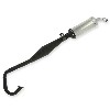 Tuning Exhaust for Pocket Supermotard Silver (Type 1), Supermoto pocket Spare Parts