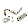 Exhaust chrome for Skyteam Dax 50cc, Dax Skymax Parts