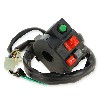 Left Switch Assembly for ATV Bashan Quad 250cc (BS250AS-43), Parts Bashan 250cc BS250AS-43