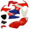 Fairing for Pocket Bike 47cc 49cc (Red-Blue-White), Pocket Bike Spare Parts