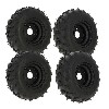 Set 4 wheels 16x8-7 complete for mini quad Bigfoot (type2), Parts ATV 110cc - 125cc