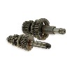 Main and counter Shaft for engine 50-125cc Trex Skyteam, Trex Spare Parts Skyteam