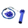 HQ Billet Quick Throttle (Purple) + Throttle Cable (Blue), Cross Pocket Bike Parts