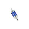 Custom Fuel Filter (type 3) - Blue, Cross Pocket Bike Parts