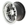 Rear Aluminum Rim for ATV Bashan Quad 300cc BS300S-18, Bashan Parts ATV 300cc BS300S18