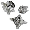 Custom Front - Rear Wheel Hub 10mm for PBR 50cc ~ 125cc - (Chrome), PBR Skyteam ZB Honda Spare Parts
