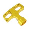 Recoil Starter Handle - Gold, Supermoto pocket Spare Parts