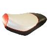 Seat for Jonway Scooter YY50QT-28A - Black-Red, Jonway Scooter Parts
