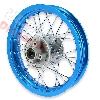 12'' Rear Rim for Dirt Bike (type 1) - light blue, Dirt Bike Spare Parts