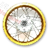 14'' Rear Rim for Dirt Bike (type 3) - Gold, Dirt Bike Spare Parts