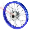 14'' Front Rim for Dirt Bike AGB27 (type 1) dark blue, Dirt Bike Spare Parts