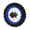 12'' Rear Wheel for Dirt Bike AGB29 - Blue, Dirt Bike Spare Parts