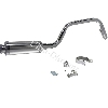 UD Racing Exhaust for Dirt Bike Chrome type 2, Dirt Bike Spare Parts