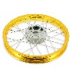 14'' Front Rim for Dirt Bike AGB27 (type 1) - Gold, Dirt Bike Spare Parts