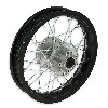 12'' Rear Rim for Dirt Bike (type 1) - Black, Dirt Bike Spare Parts