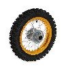 12'' Rear Wheel for Dirt Bike AGB27 (12mm Tread Lug) - Gold, Dirt Bike Spare Parts