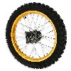 14'' Front Wheel for Dirt Bike AGB29 - Gold, Dirt Bike Spare Parts