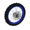Full 14'' Front Wheel for Dirt Bike AGB29 - Blue, Dirt Bike Spare Parts
